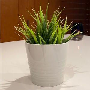 IKEA Faux Plant + Flowerpot